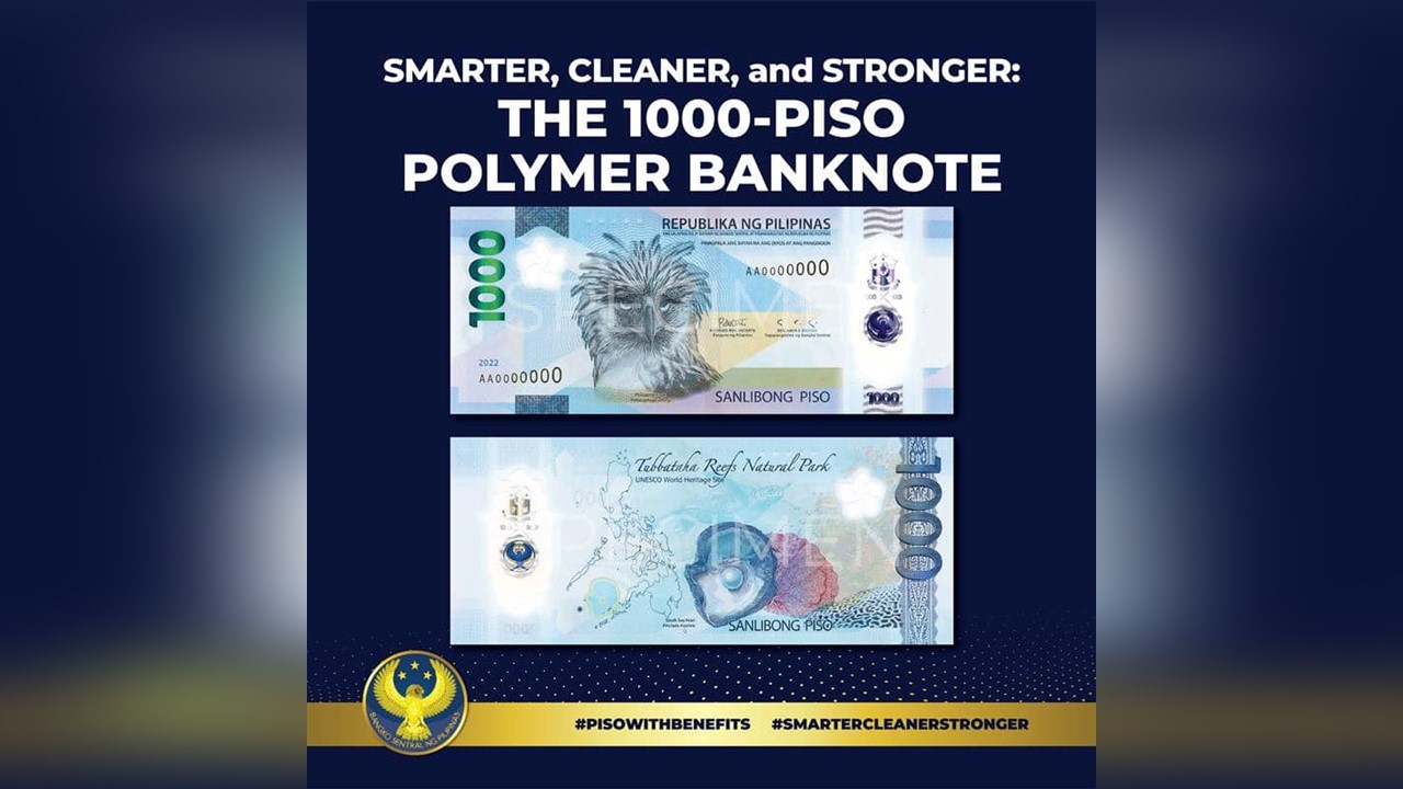 1000 Polymer Banknotes Inilabas Na Ng BSP RMN Networks