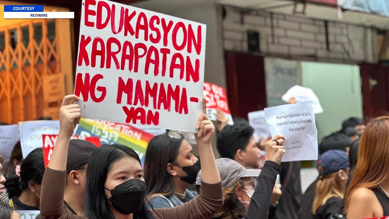 Mga Mag Aaral Ng Ue Nagsagawa Ng Kilos Protesta Sa Maynila Ngayong