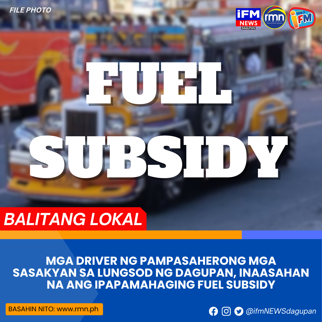 Mga Driver Ng Pampasaherong Mgasasakyan Sa Lungsod Ng Dagupan