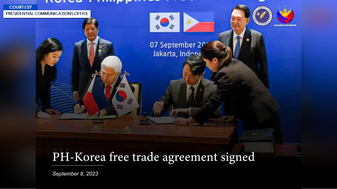 Pilipinas At South Korea Lumagda Ng Free Trade Agreement Rmn Networks