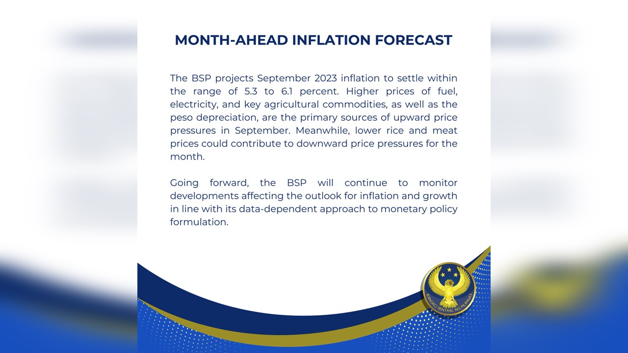 Inflation Rate Posibleng Tumaas Ngayong Setyembre Bsp Rmn Networks