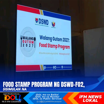 Food Stamp Program Ng Dswd Fo Sisimulan Na Rmn Networks