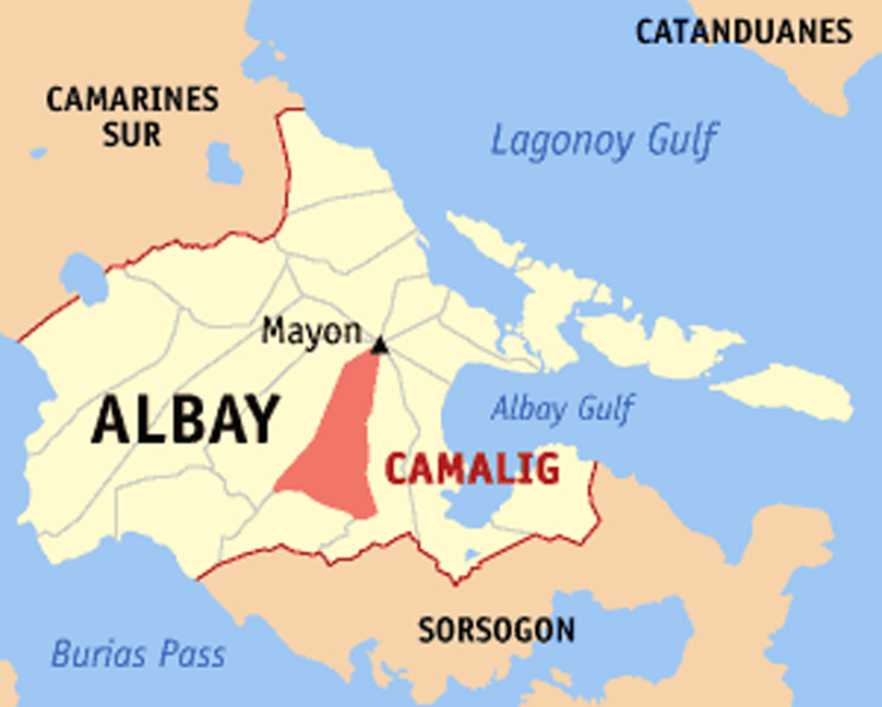 Polangui Albay Map