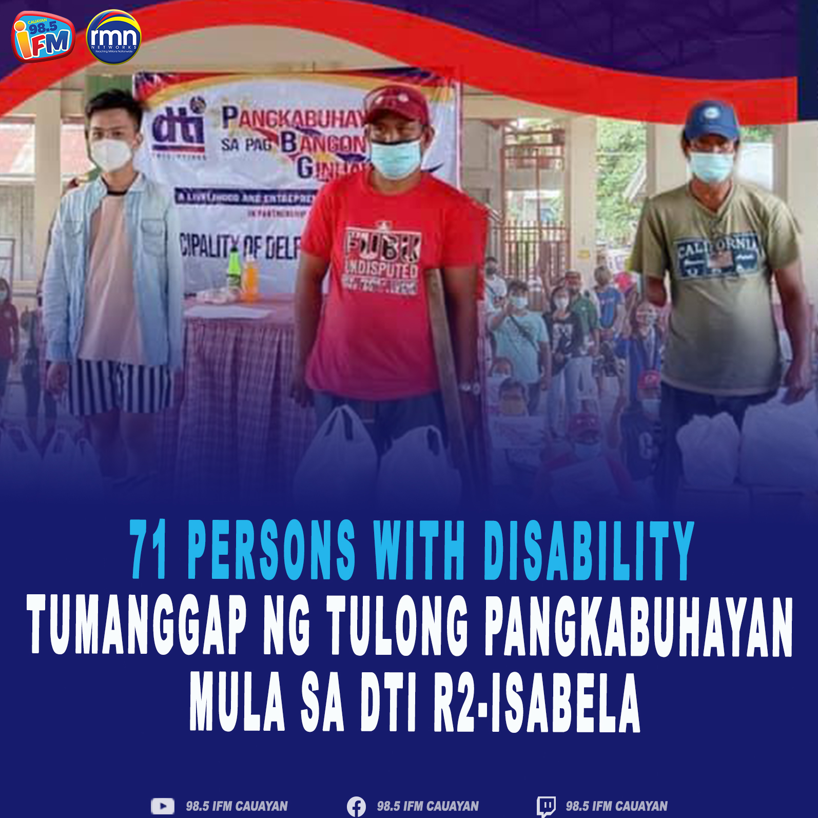 71 Persons With Disability Sa Isabela, Tumanggap Ng Tulong ...