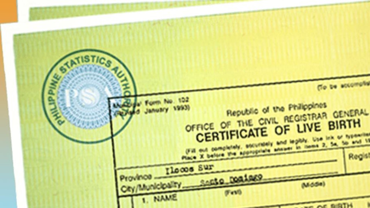 Bersyon Ng Senado Sa Panukalang Permanent Validity Ng Birth Marriage At Death Certificates Ini 7870