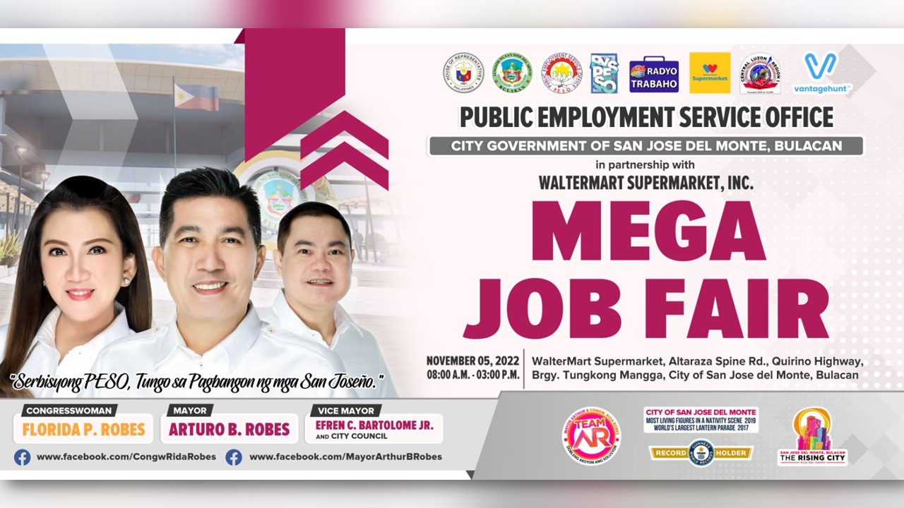 Mega Job Fair ng San Jose del Monte Bulacan Municipal Government