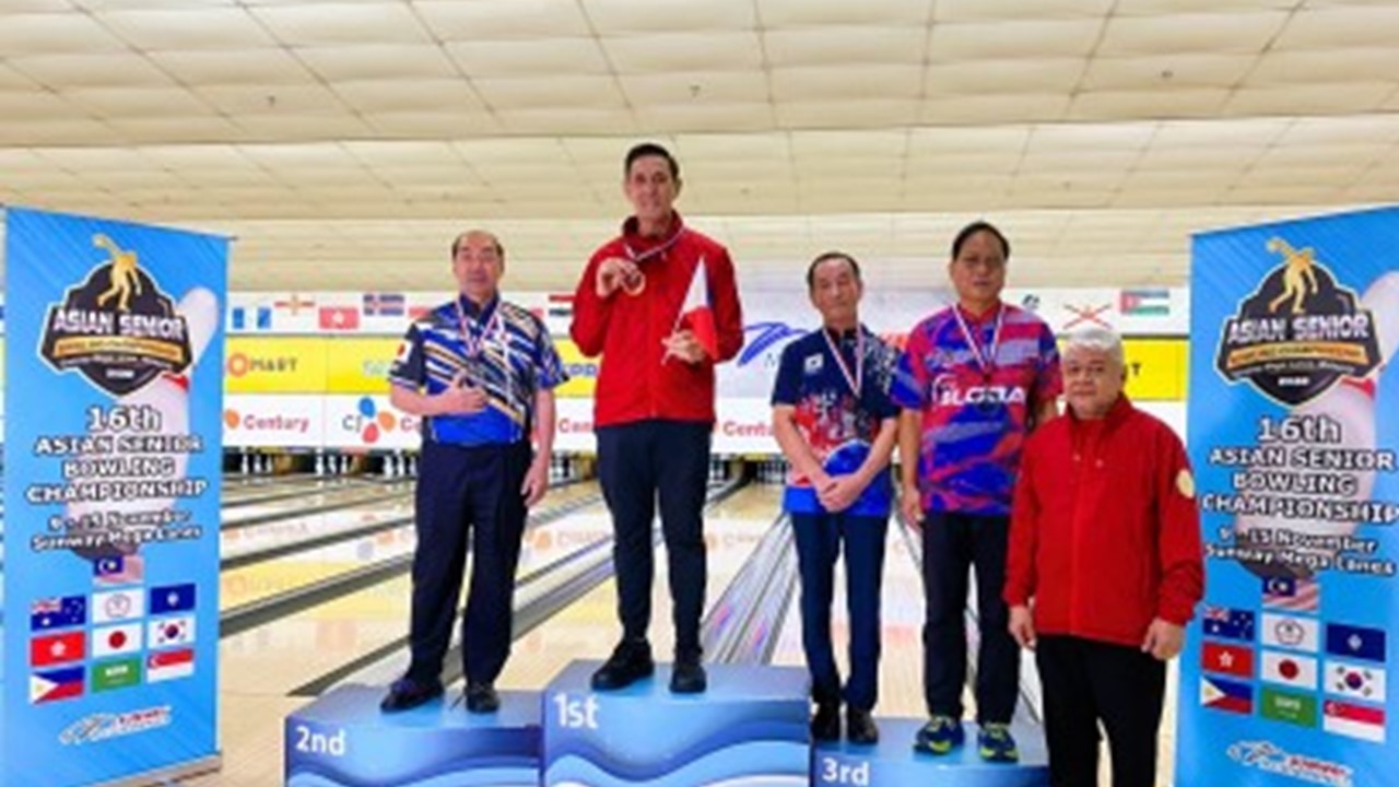 Sixtime World Bowling Champion na si Rafael "Paeng" Nepomuceno