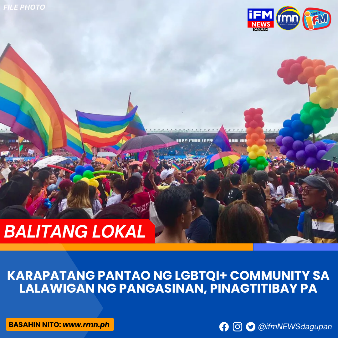 KARAPATANG PANTAO NG LGBTQI+ COMMUNITY SA LALAWIGAN NGPANGASINAN ...