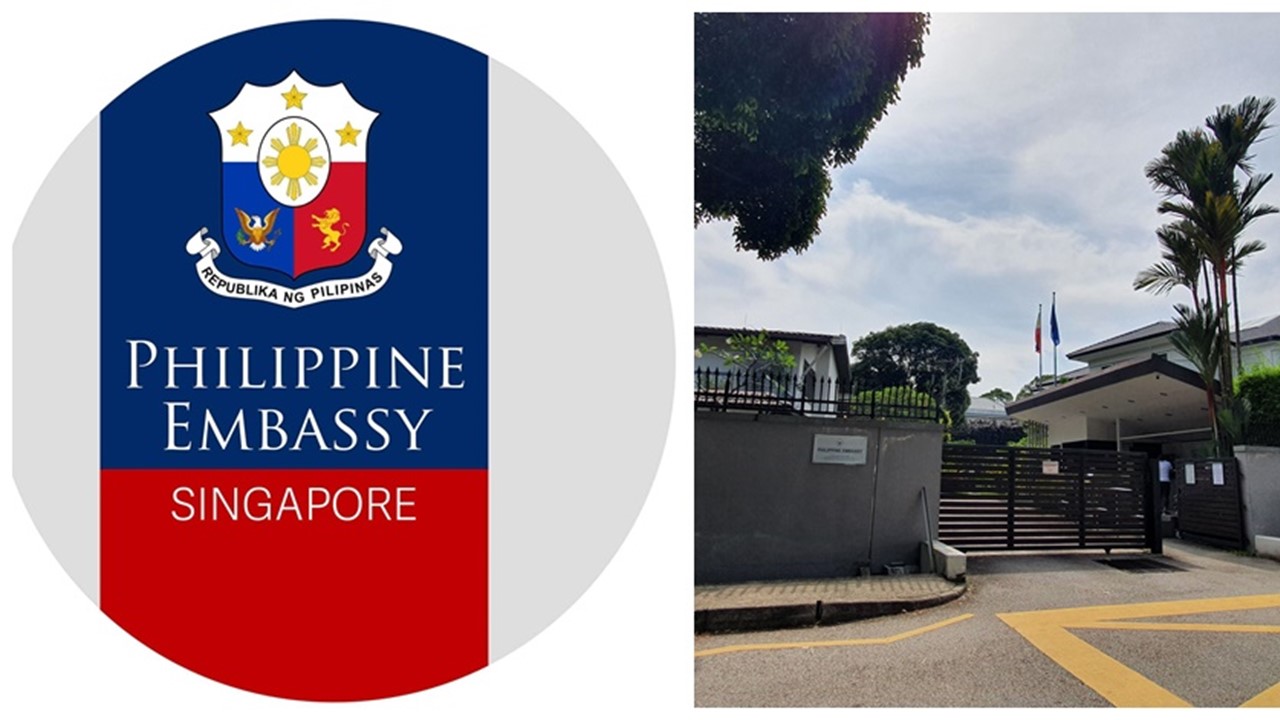 Philippine Embassy Sa Singapore Isasara Ng Tatlong Araw RMN Networks   Singapore 