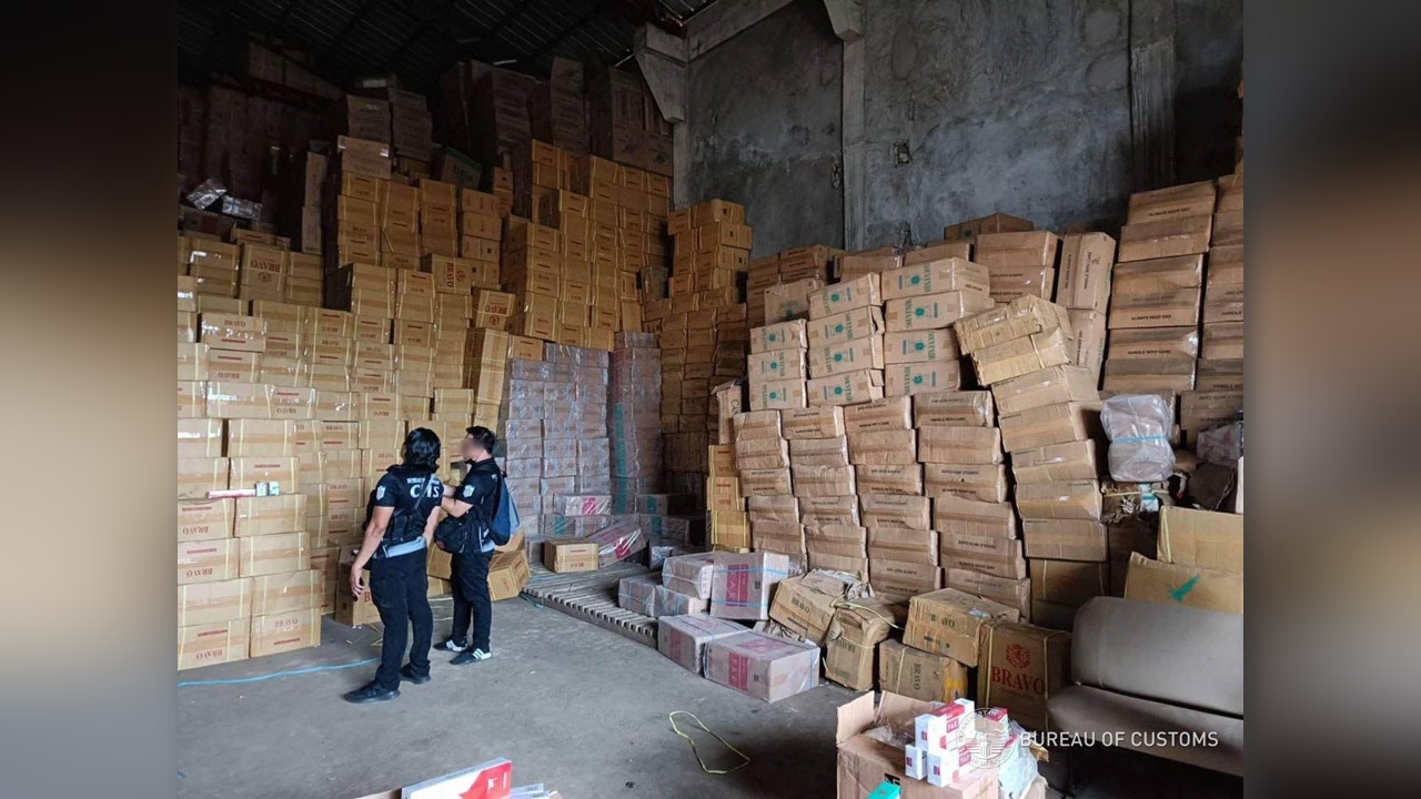 Higit ₱1-B Halaga Ng Smuggled Na Sigarilyo, Nakumpiska Ng Bureau Of ...