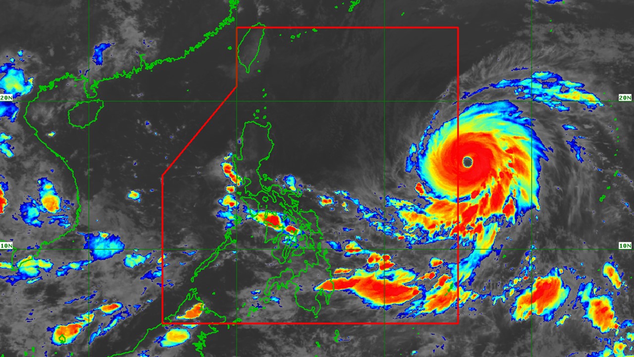 Super Typhoon “mawar” Bahagyang Humina Habang Papalit Ng Par Bagyo Posibleng Pumasok Sa Bansa 2603