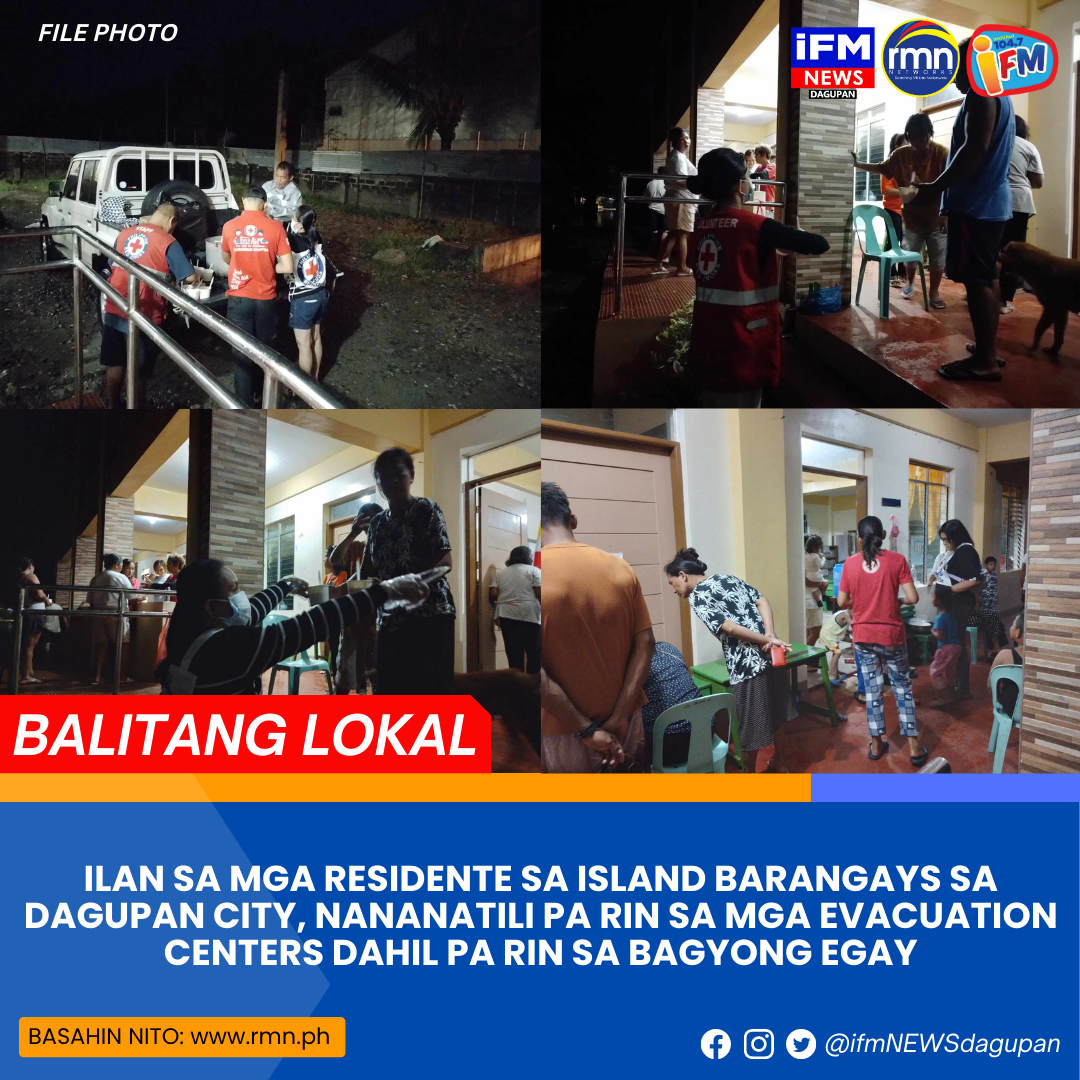 Ilan Sa Mga Residente Sa Island Barangays Sa Dagupan City Nananatili Pa Rin Sa Mga Evacuation 5079