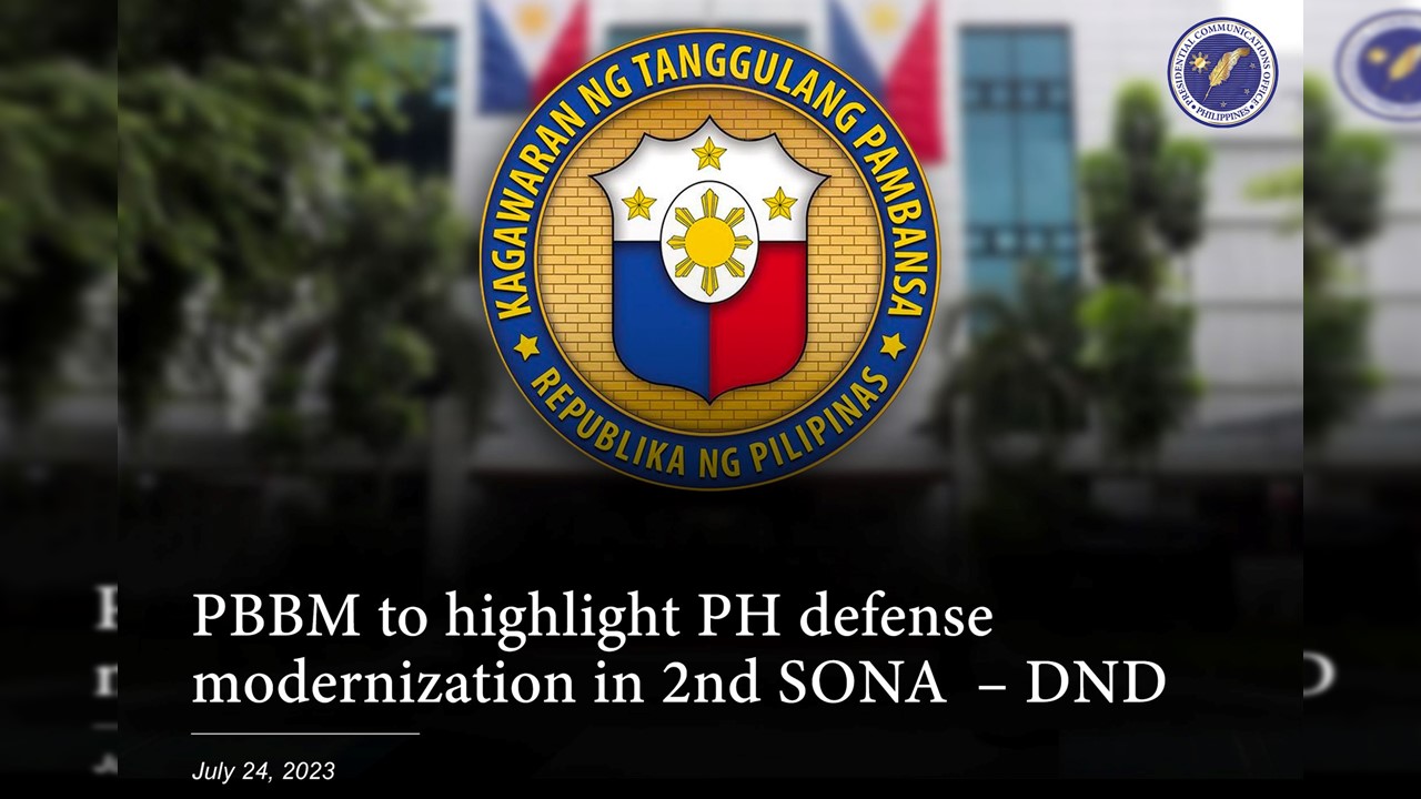 Defense modernization, isa mga highlight ng SONA ni PBBM RMN Networks