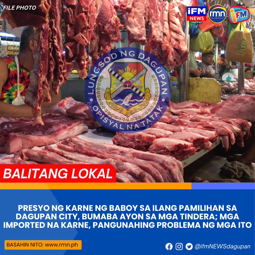 Presyo Ng Karne Ng Baboy Sa Ilang Pamilihan Sa Dagupan City Bumaba Ayon Sa Mga Tindera Mga 4558