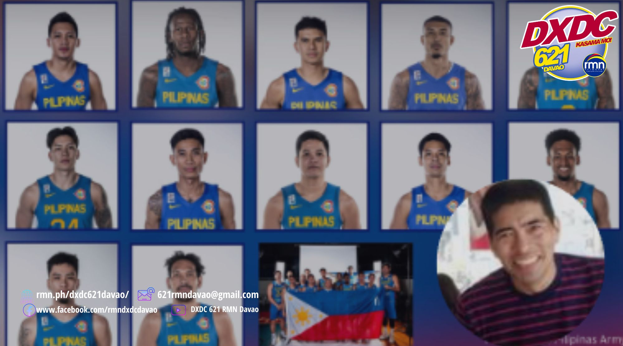 Davao City basketball coach Final 12 roaster sa gilas pilipinas muatraka sa FIBA RMN Networks