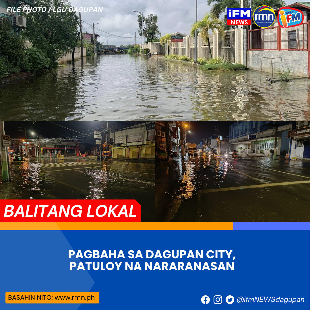 NARARANASANG PAGBAHA SADAGUPAN CITY, DULOT AY BANTA SA KALUSUGAN