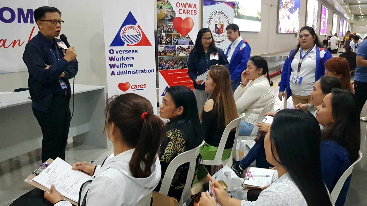 Owwa 8 Ofws Mula Lebanon Dumating Na Sa Bansa Mga Pilipinong