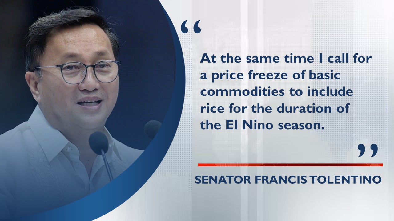 Senador Hiniling Sa Gobyerno Na Magpatupad Ng Price Freeze Sa Mga Pangunahing Bilihin Ngayong 9755